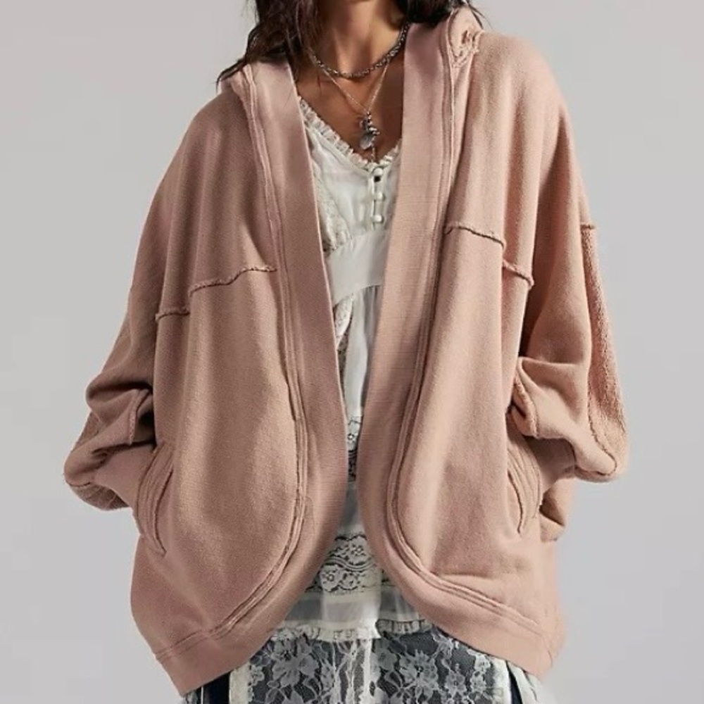 We the Free Forever Yours Cardigan, pink, L